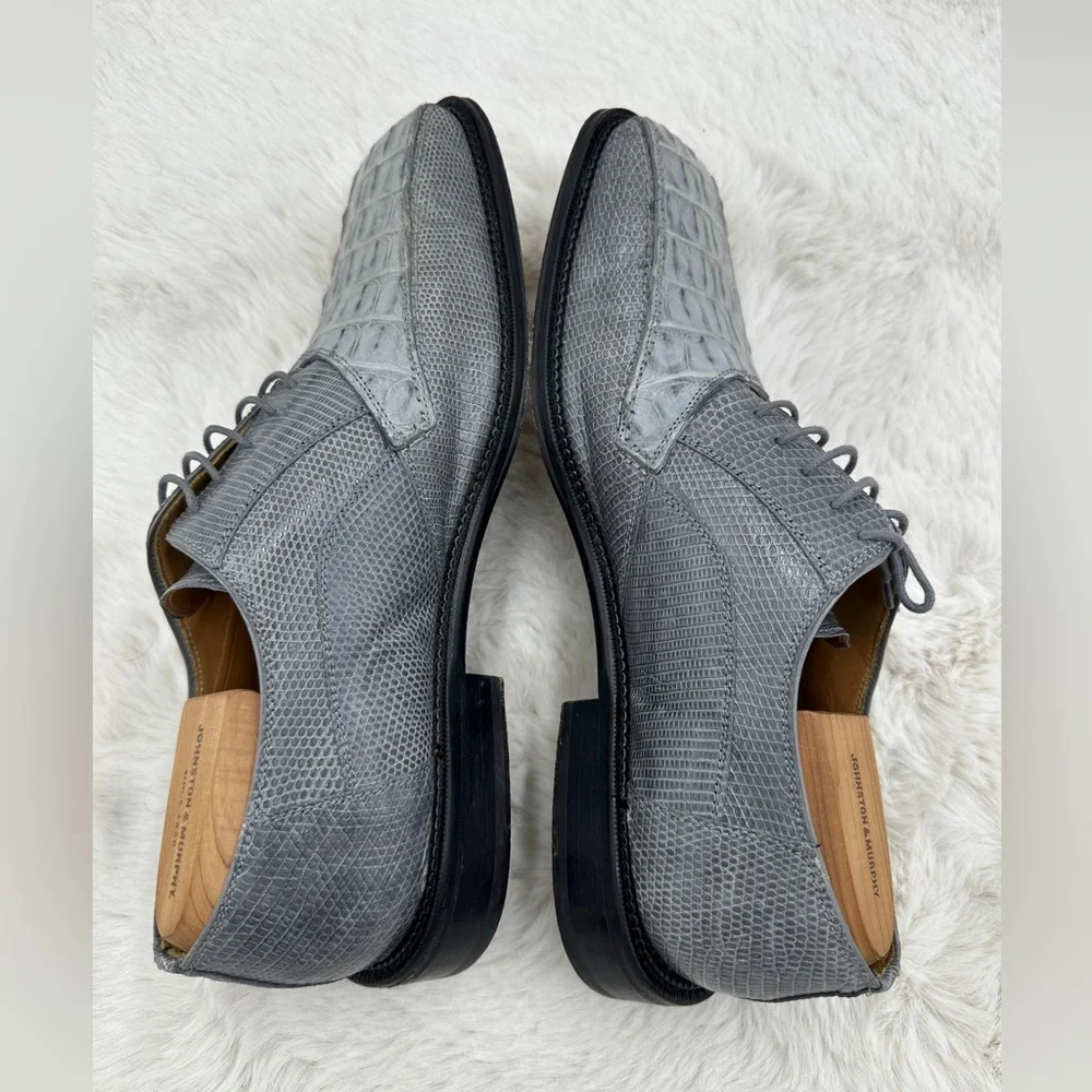 David Eden‎ Mens Genuine Alligator Lizard Shoes 10.5 Men’s oxfords